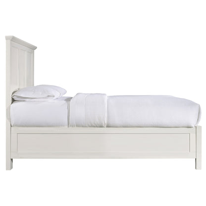 Modus Paragon Wood Panel Bed in White