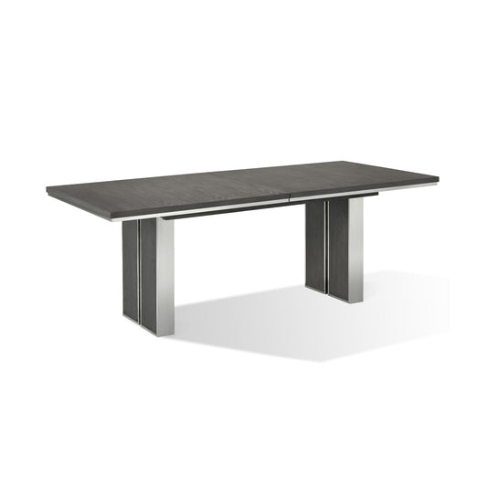 Modus Plata Extension Dining Table in Thunder Grey