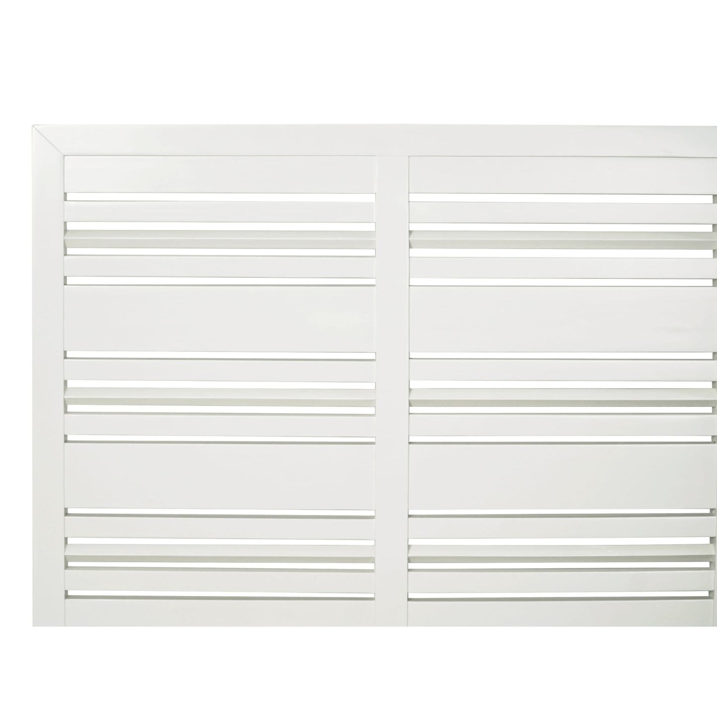 Modus Retreat Slatted Platform Bed in Snowfall
