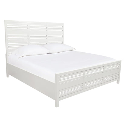 Modus Retreat Slatted Platform Bed in Snowfall