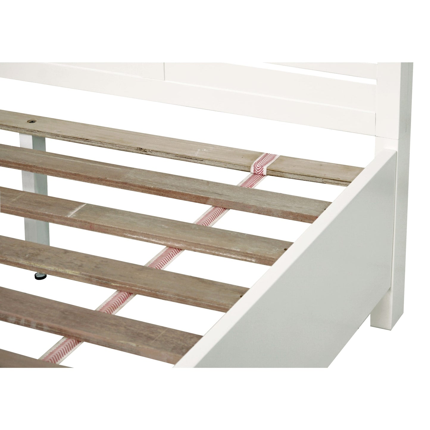 Modus Retreat Slatted Platform Bed in Snowfall