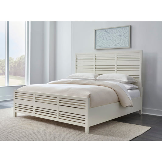 Modus Retreat Slatted Platform Bed in Snowfall