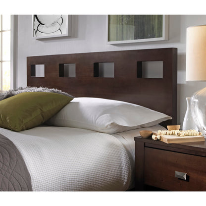 Modus Riva Wood Bed in Chocolate Brown
