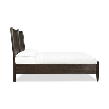 Modus Rockport Oak Wood Platform Bed in Yin
