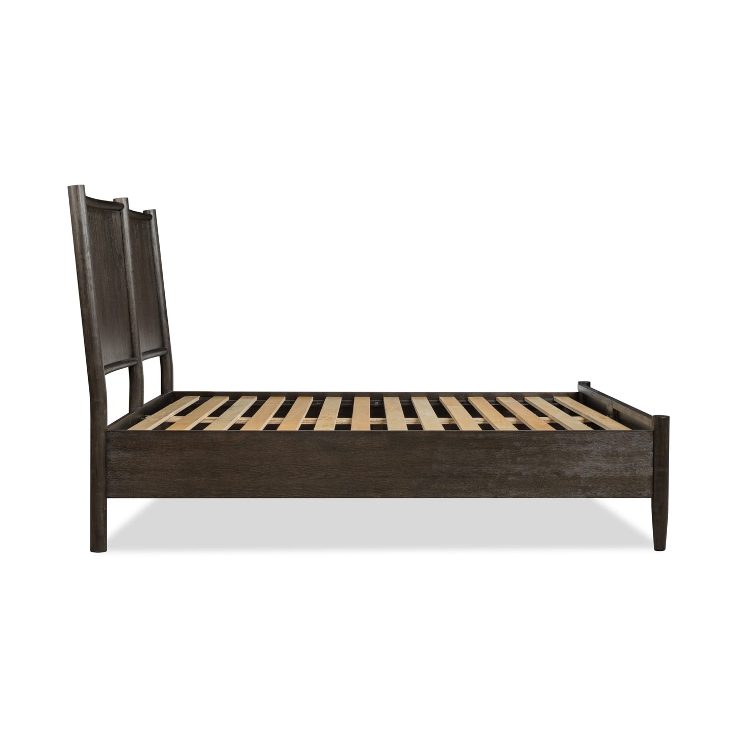 Modus Rockport Oak Wood Platform Bed in Yin