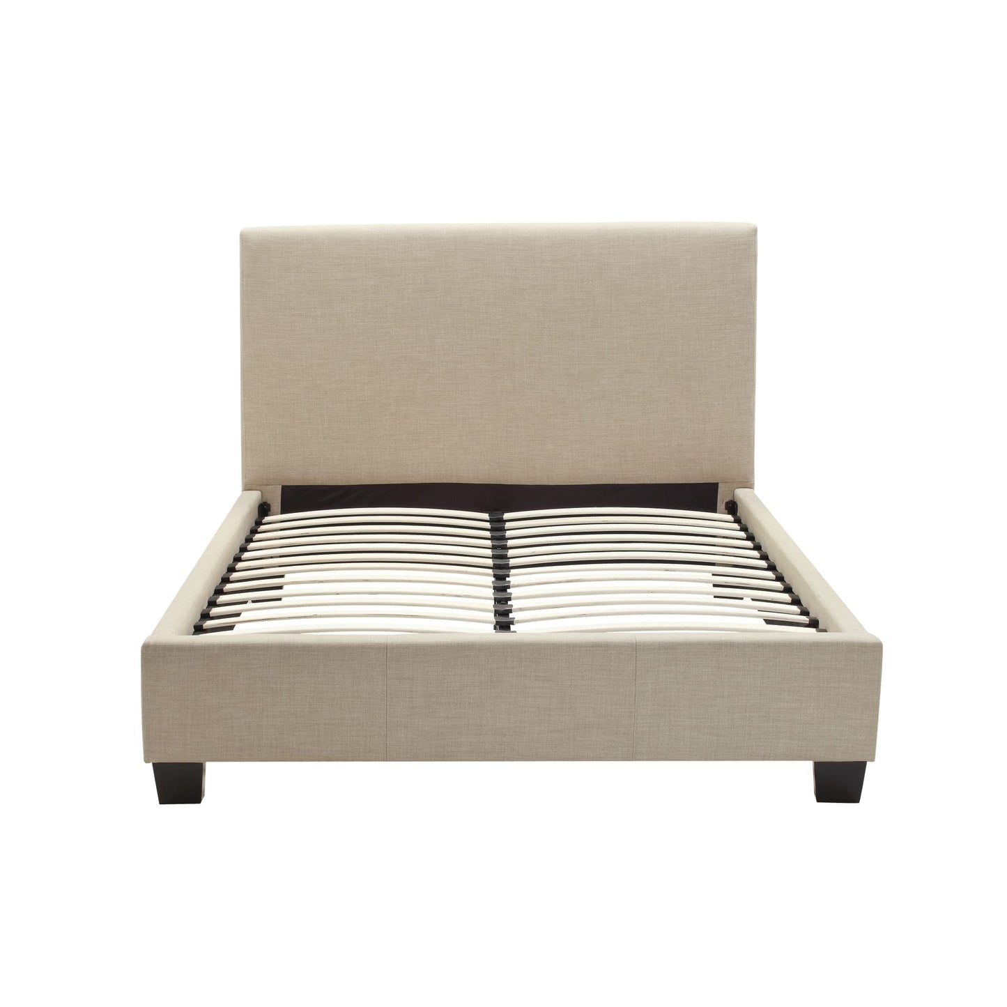Modus Saint Pierre Upholstered Platform Bed in Toast Linen
