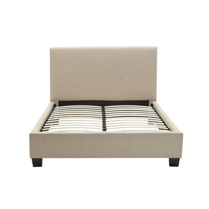 Modus Saint Pierre Upholstered Platform Bed in Toast Linen