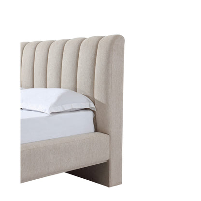 Modus Savage Maximalist Upholstered Bed in Sandy Chenille