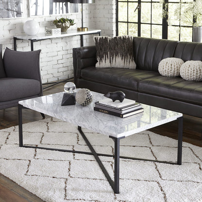 Modus Modus Saxon Coffee Table in Matte Black