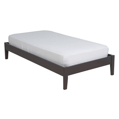 Modus Simple Wood Platform Bed in Espresso