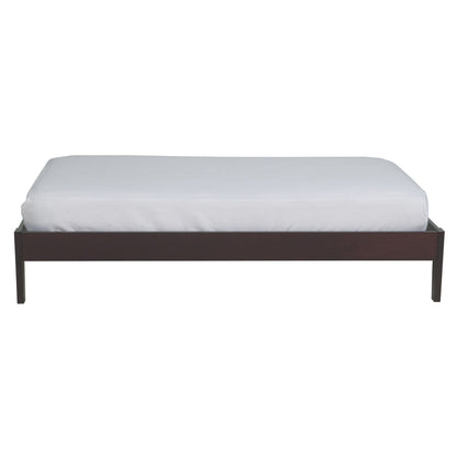 Modus Simple Wood Platform Bed in Espresso