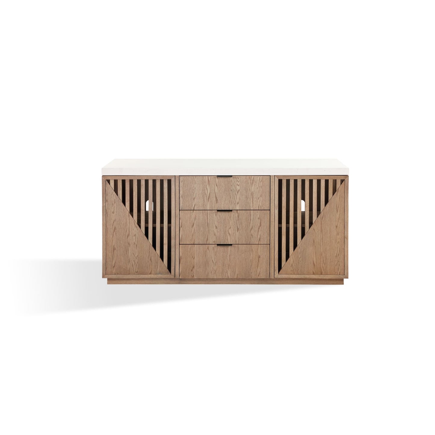 Modus Sumner Three Drawer Two Door Sideboard in Natural