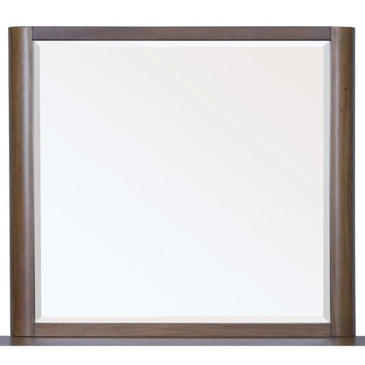 Modus Totes Beveled Glass Wall or Dresser Mirror in English Walnut