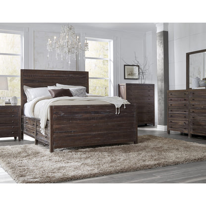Modus Modus Modus Townsend Five Drawer Solid Wood Chest in Java