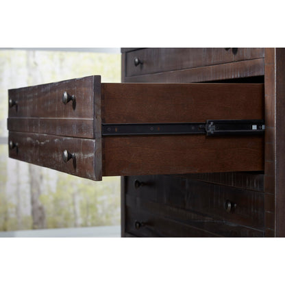 Modus Modus Modus Townsend Five Drawer Solid Wood Chest in Java