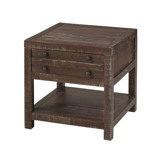 Modus Townsend Solid Wood Side Table in Java
