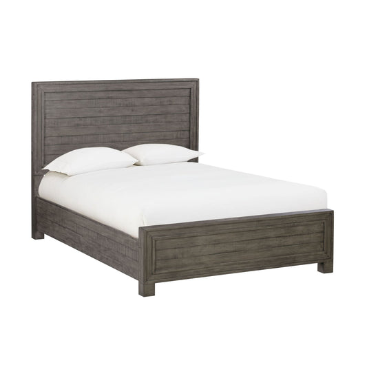 Modus William Solid Wood Panel Bed in Dusty Dawn
