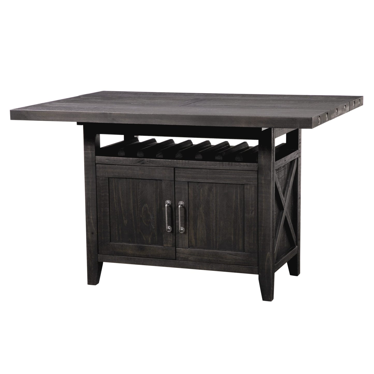 Modus Yosemite Counter Height Rectangular Extension Table in Cafe
