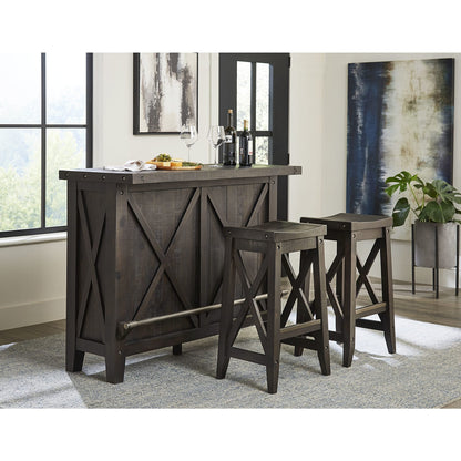 Modus Yosemite Solid Wood Bar Table in Cafe