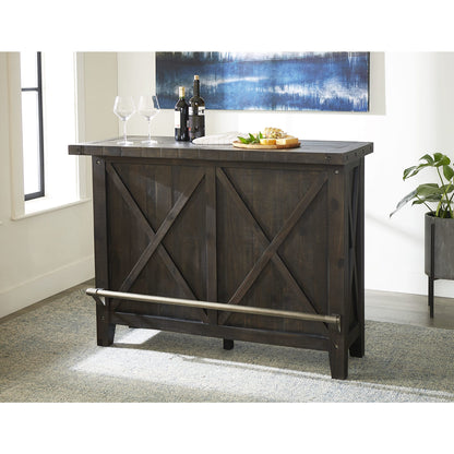 Modus Yosemite Solid Wood Bar Table in Cafe