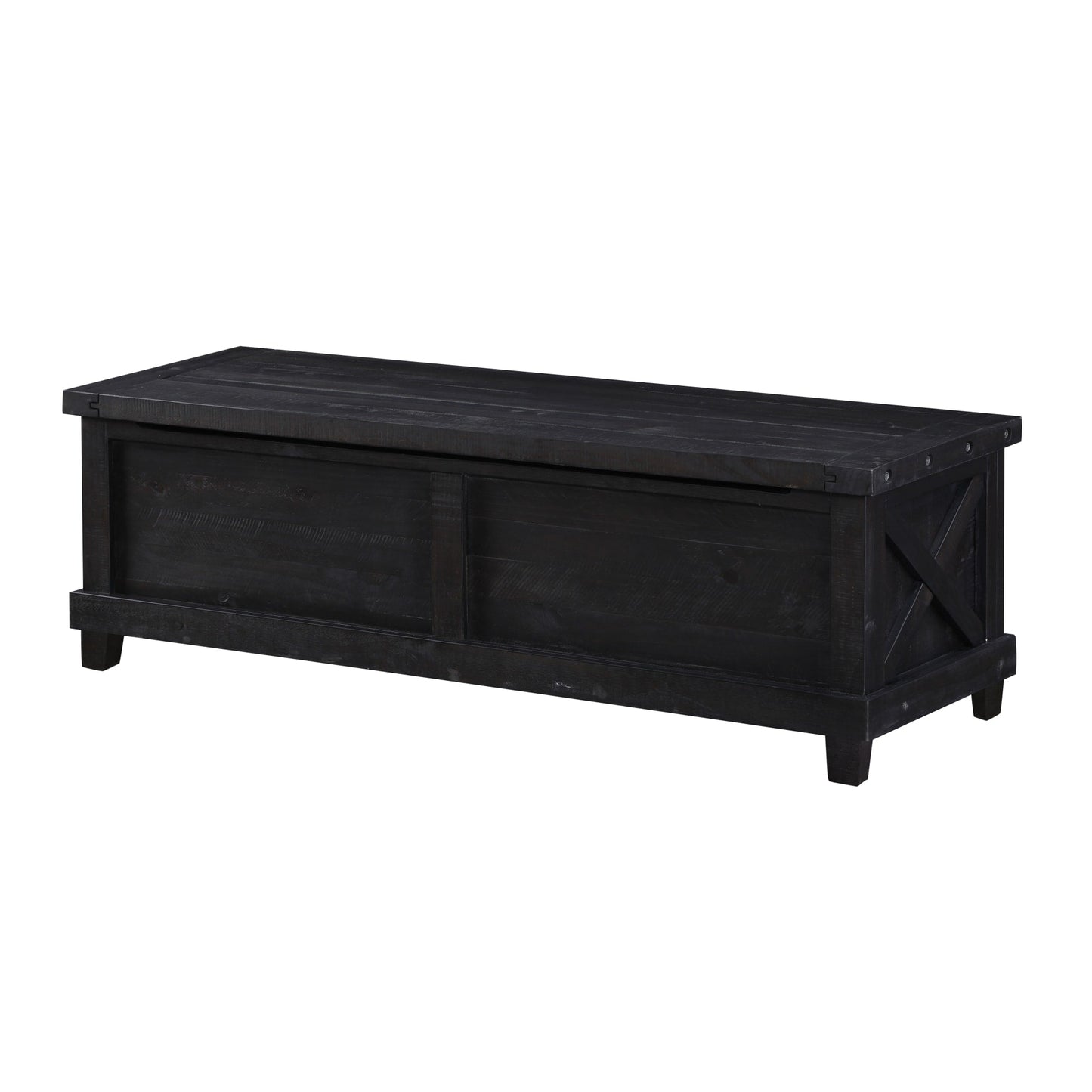 Modus Yosemite Solid Wood Blanket Box in Cafe