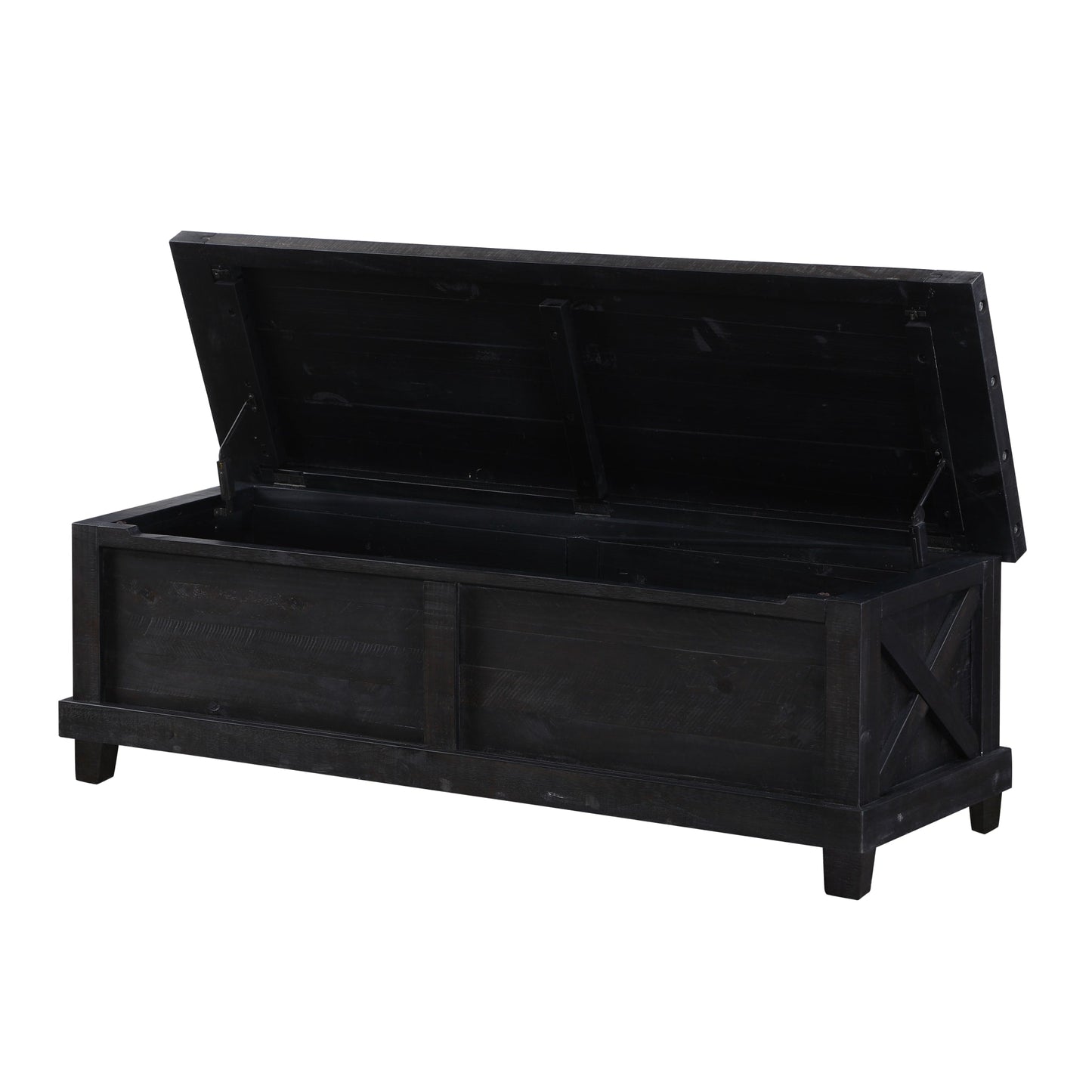 Modus Yosemite Solid Wood Blanket Box in Cafe