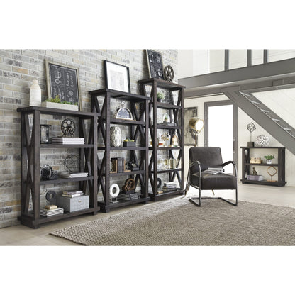 Modus Yosemite Solid Wood Bookcase in Cafe