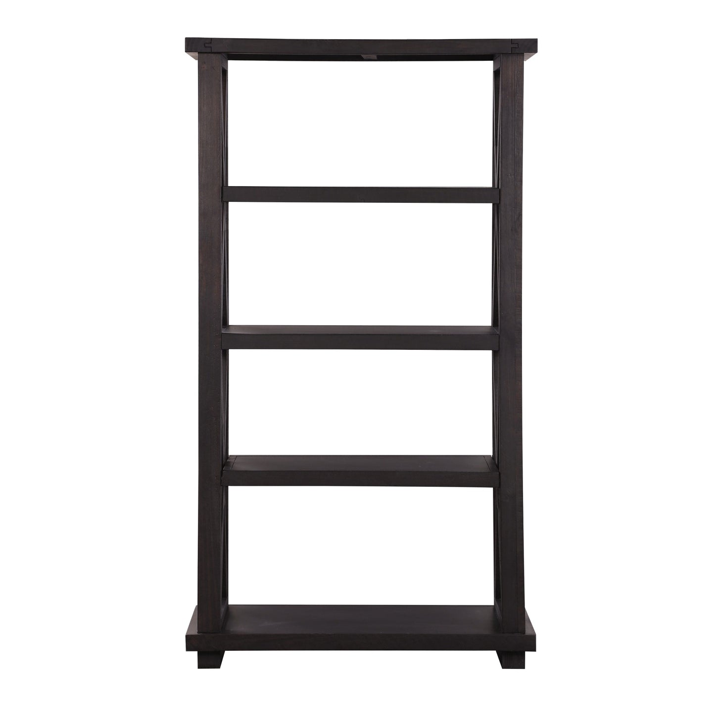 Modus Yosemite Solid Wood Bookcase in Cafe