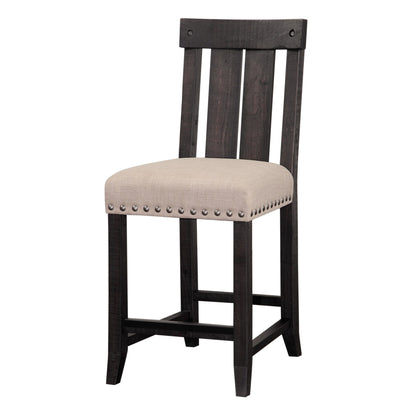 Modus Yosemite Solid Wood Kitchen Counter Stool in Cafe