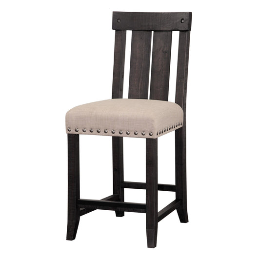 Modus Yosemite Solid Wood Kitchen Counter Stool in Cafe