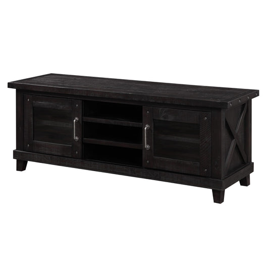Modus Yosemite Solid Wood Media Console in Cafe
