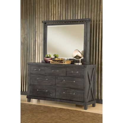 Modus Yosemite Solid Wood Mirror in Cafe
