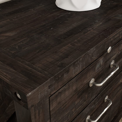 Modus Yosemite Solid Wood Nightstand in Cafe