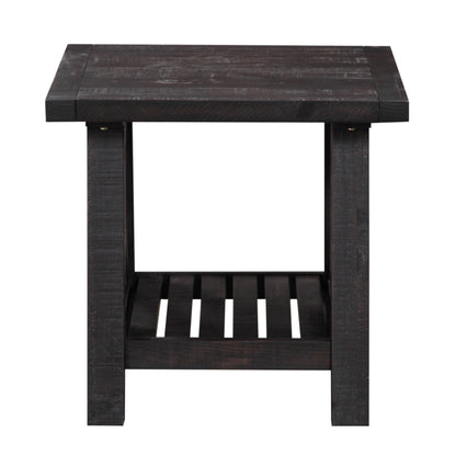 Modus Yosemite Solid Wood Side Table in Cafe