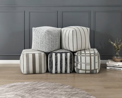 Homelegance Monica Multi-color Pouf P31007