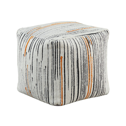 Homelegance Multi-color Pouf Jacquard Fabric Non-slip P31008