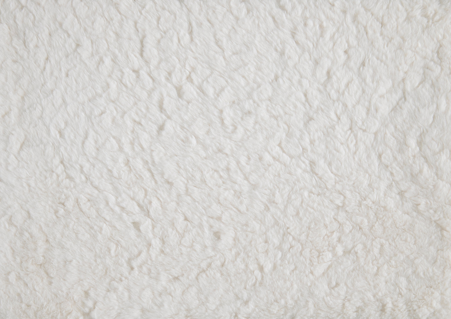 Homelegance Celina Off-White Faux Fur Pouf P31011