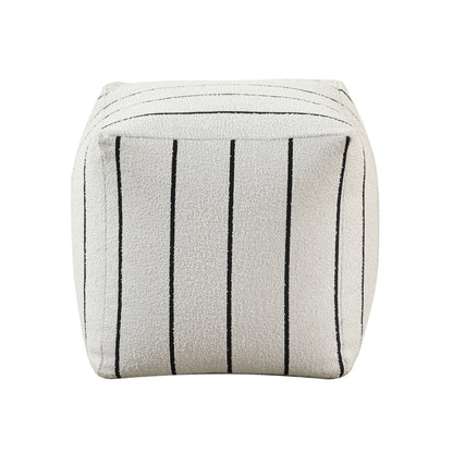 Homelegance Pewter Multi-color Pouf P31013