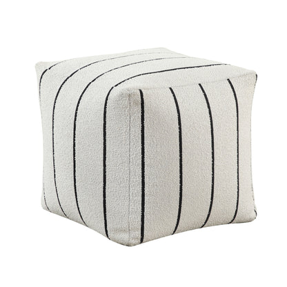 Homelegance Pewter Multi-color Pouf P31013
