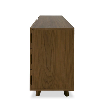 Modrest Abelard Mid-century Walnut Dresser