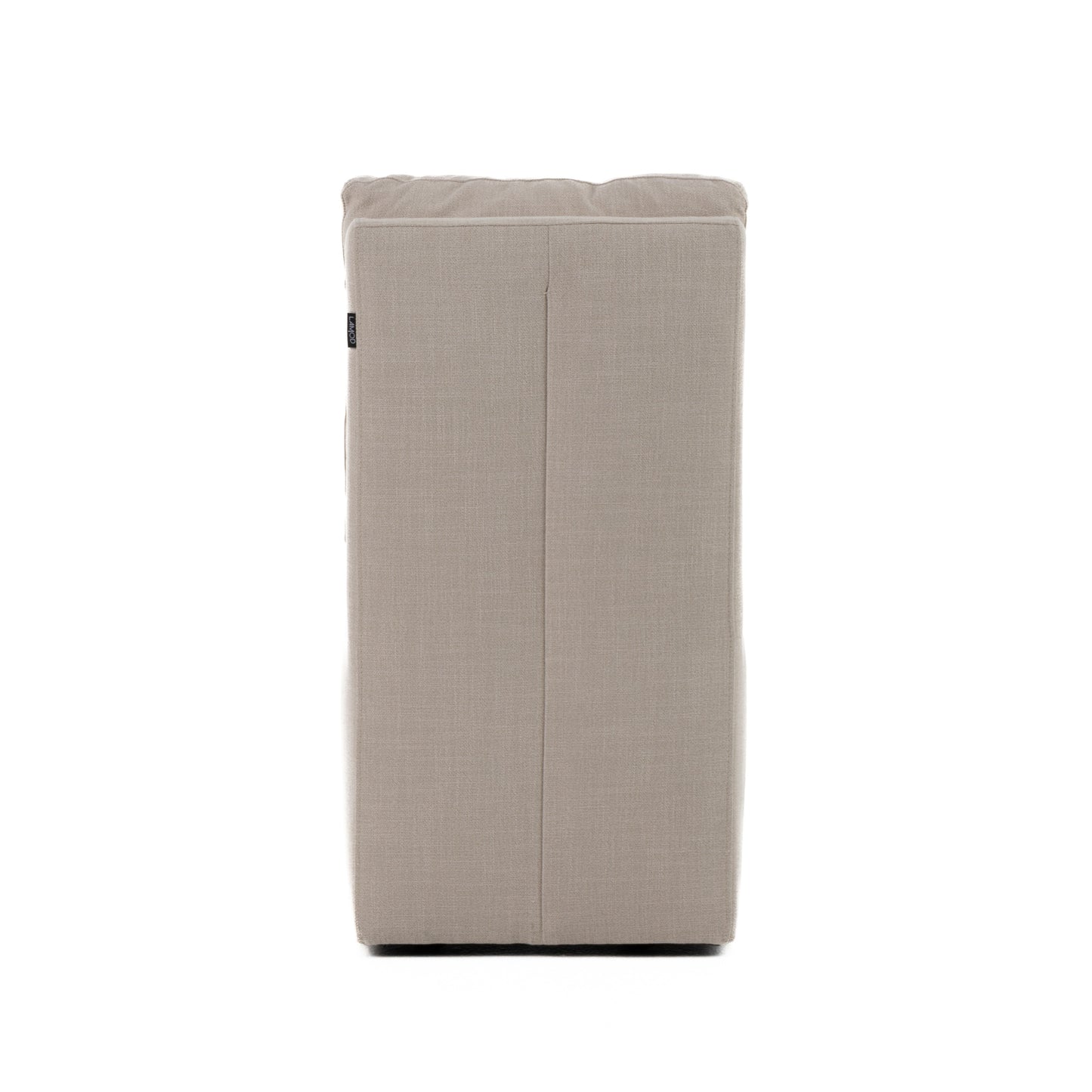 Modrest Adrian Modern Beige Fabric Dining Chair