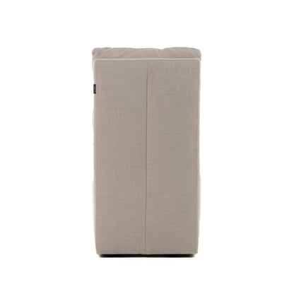 Modrest Adrian Modern Beige Fabric Dining Chair