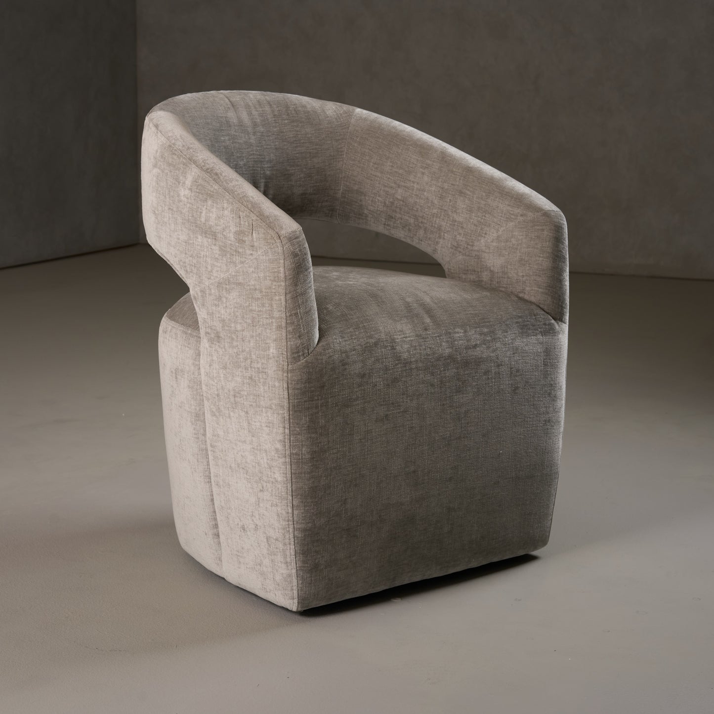 Modrest Angie Modern Grey Fabric Dining Chair