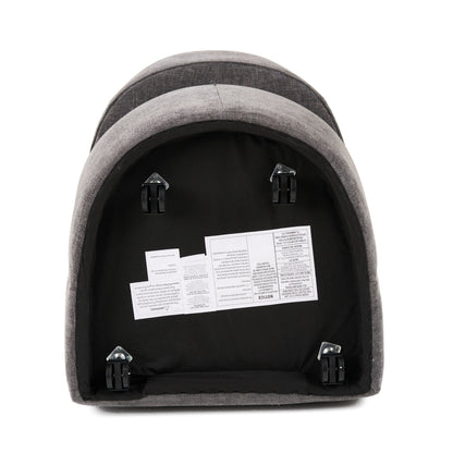 Modrest Angie Modern Dark Grey Fabric Dining Chair