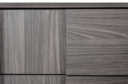 Nova Domus Asus Italian Modern Elm Grey Dresser