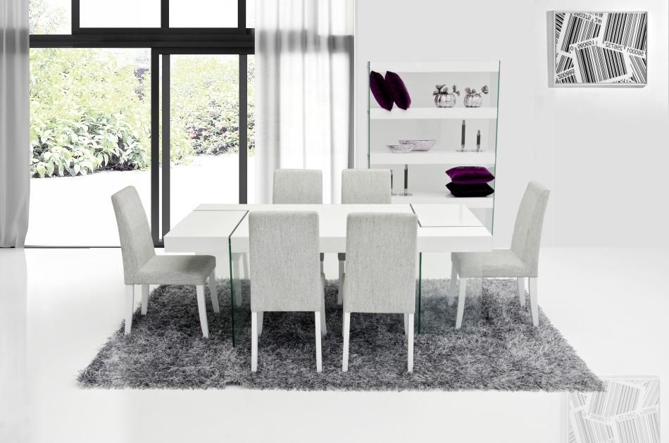 Modrest Aura Modern White Dining Chair