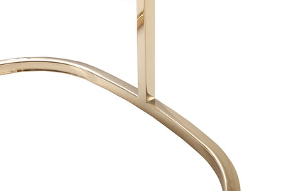 Modrest Tyler Modern Grey Gold Dining Chair