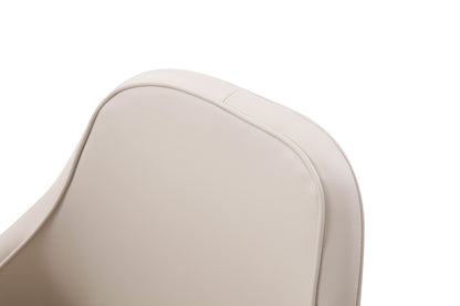 Modrest Tyler Modern Grey Gold Dining Chair