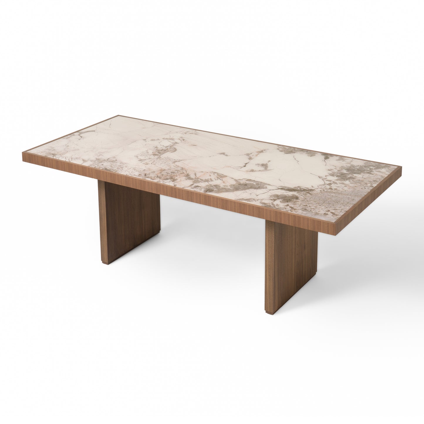 Nova Domus Bailey- Modern Walnut Rectangular Dining Table