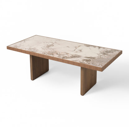 Nova Domus Bailey- Modern Walnut Rectangular Dining Table